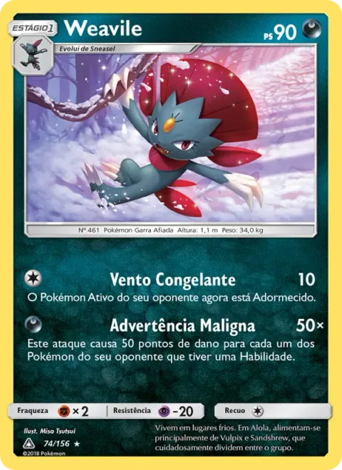 Weavile 74/156