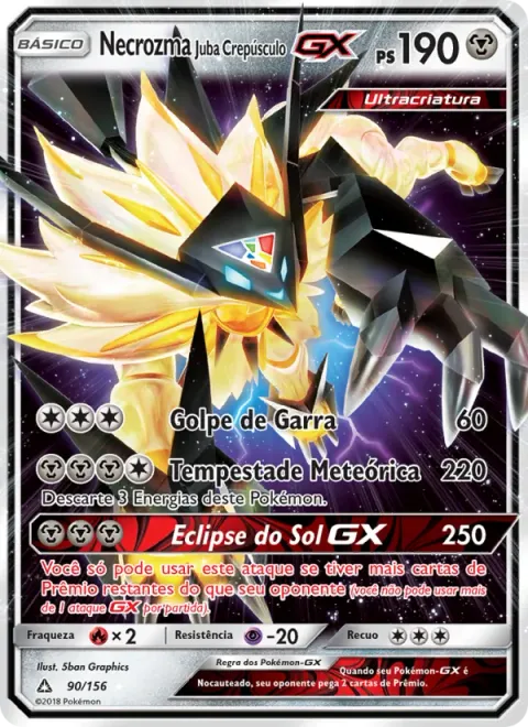 Necrozma Juba Crepúsculo GX 90/156