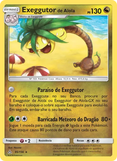 Exeggutor de Alola 95/156