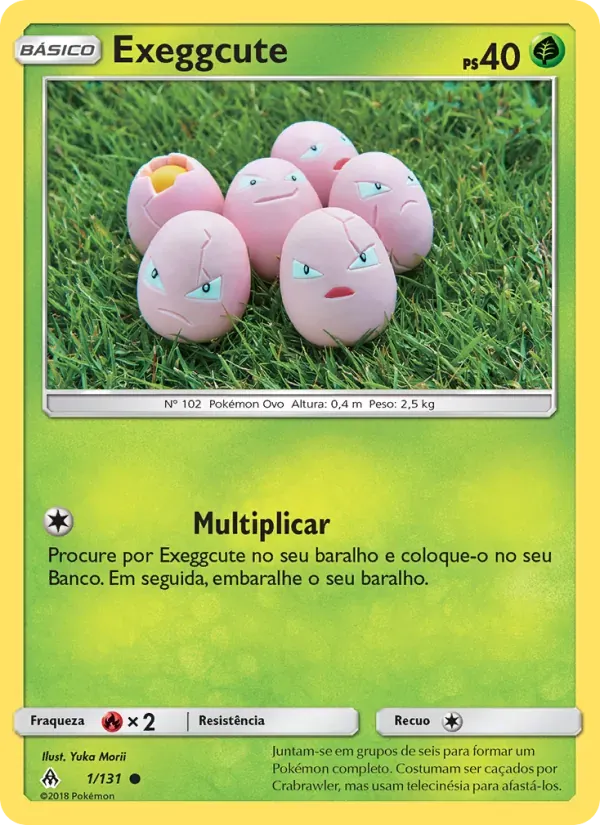 Exeggcute 1/131 Luz Proibida