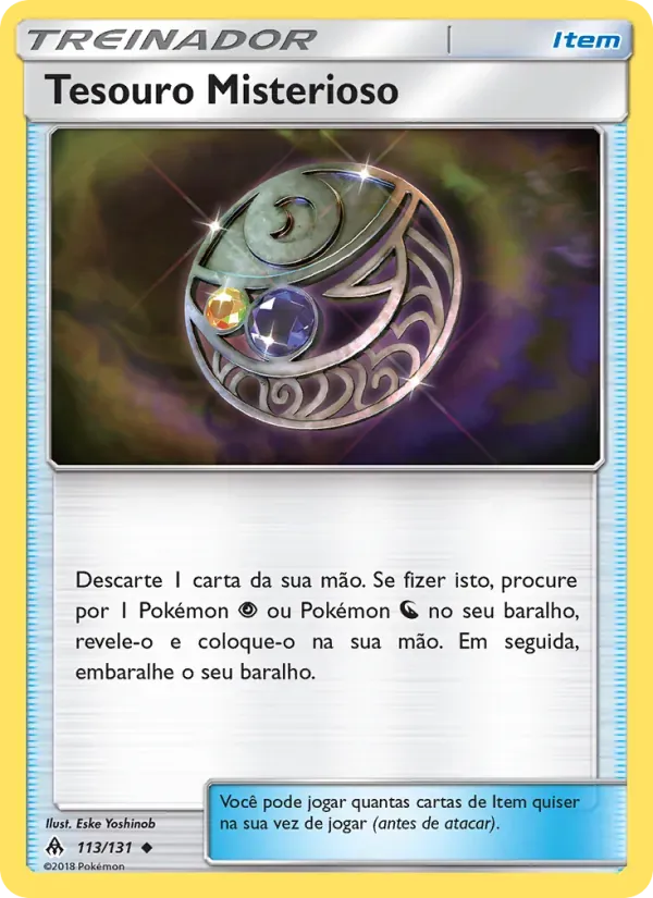 Tesouro Misterioso 113/131 Luz Proibida