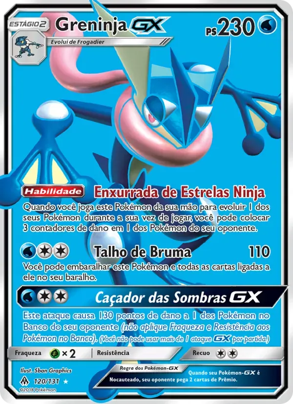 Greninja GX 120/131 Luz Proibida