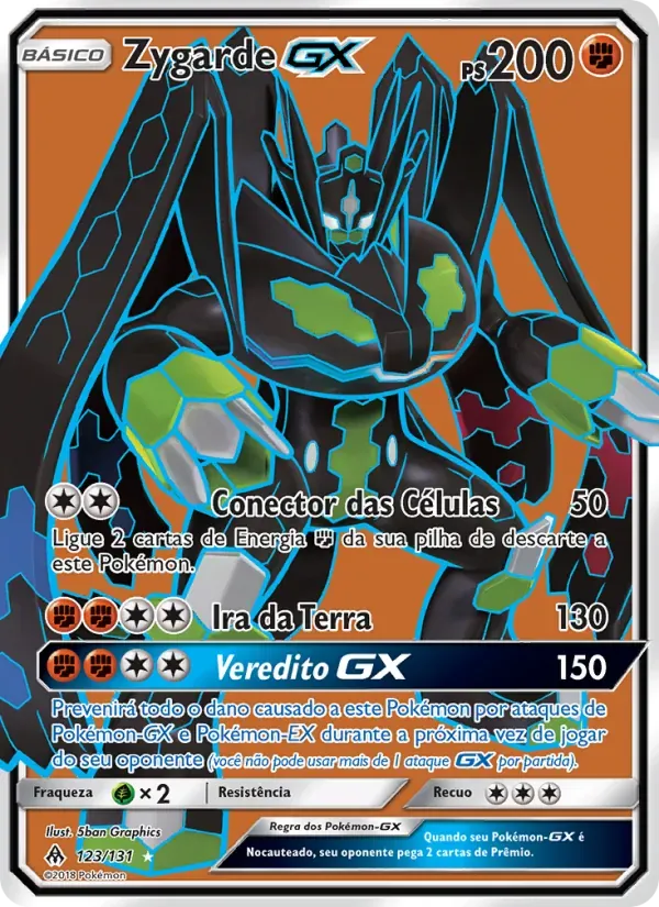 Zygarde GX 123/131 Luz Proibida