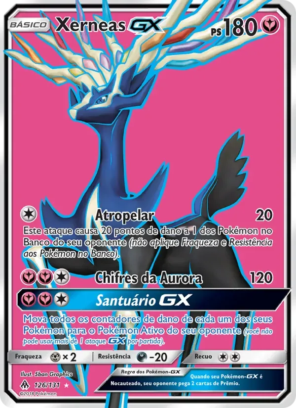 Xerneas GX 126/131 Luz Proibida