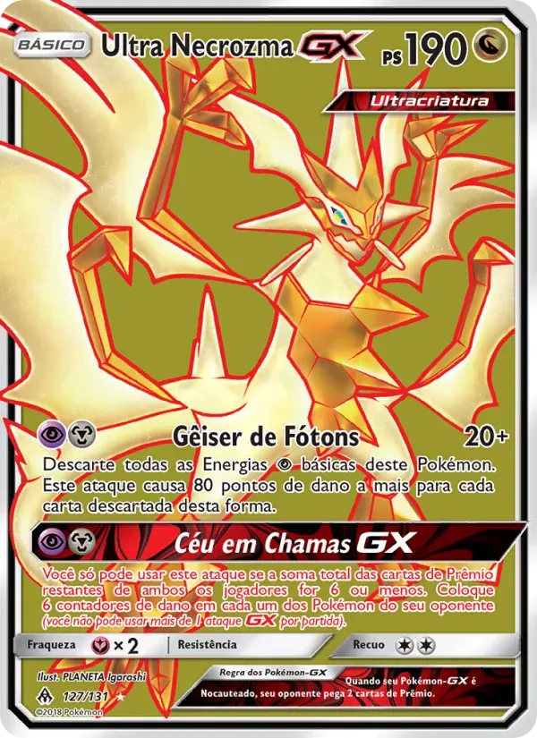 Ultra Necrozma GX 127/131 Luz Proibida
