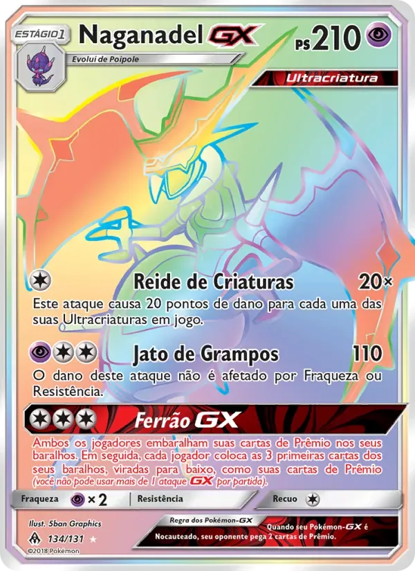 Naganadel GX 134/131 Luz Proibida