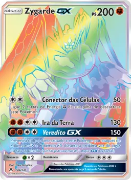 Zygarde GX 136 Luz Proibida