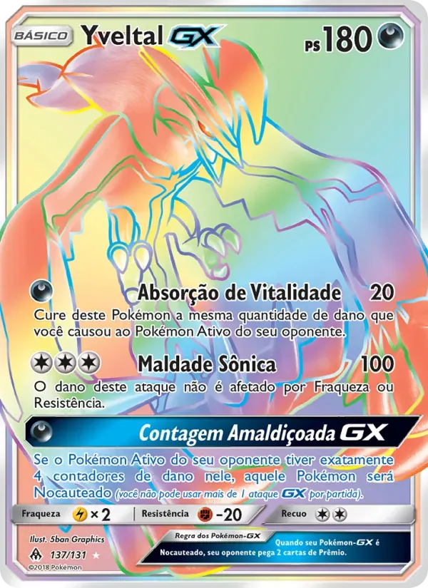 Yveltal GX 137/131 Luz Proibida