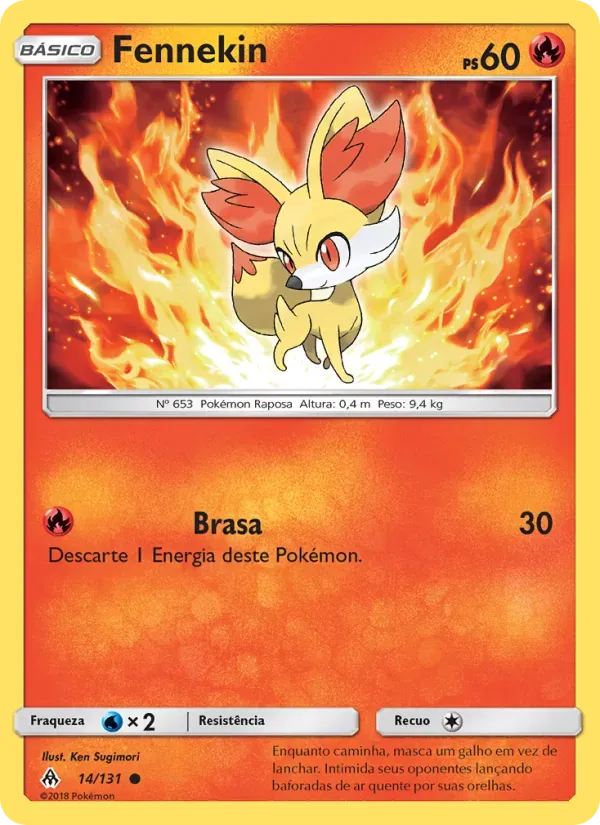 Fennekin 14/131 Luz Proibida