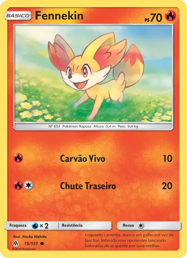 Fennekin 15/131 Luz Proibida