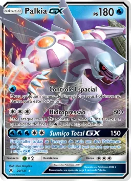Palkia GX 20 Luz Proibida