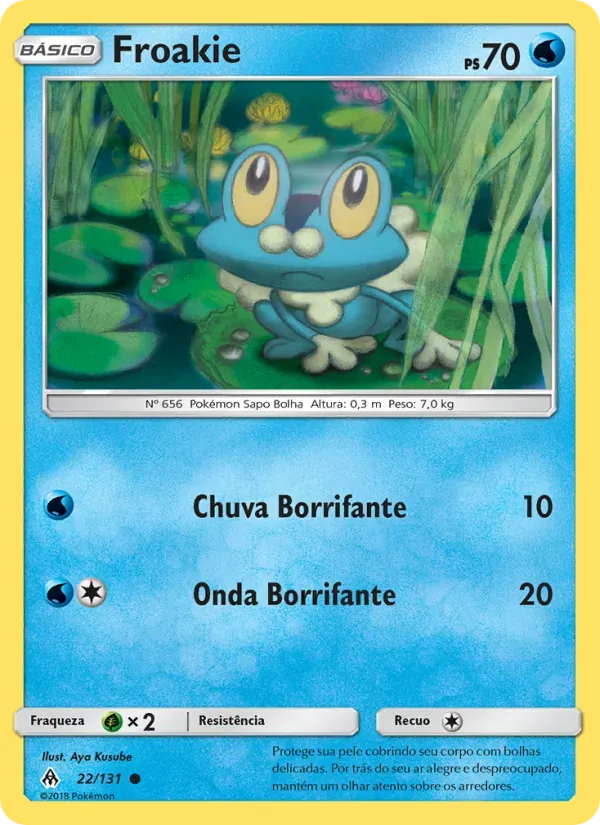 Froakie 22/131 Luz Proibida