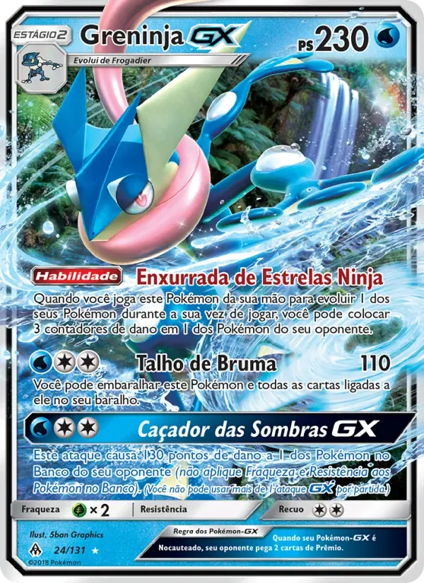 Greninja GX 24/131 Luz Proibida