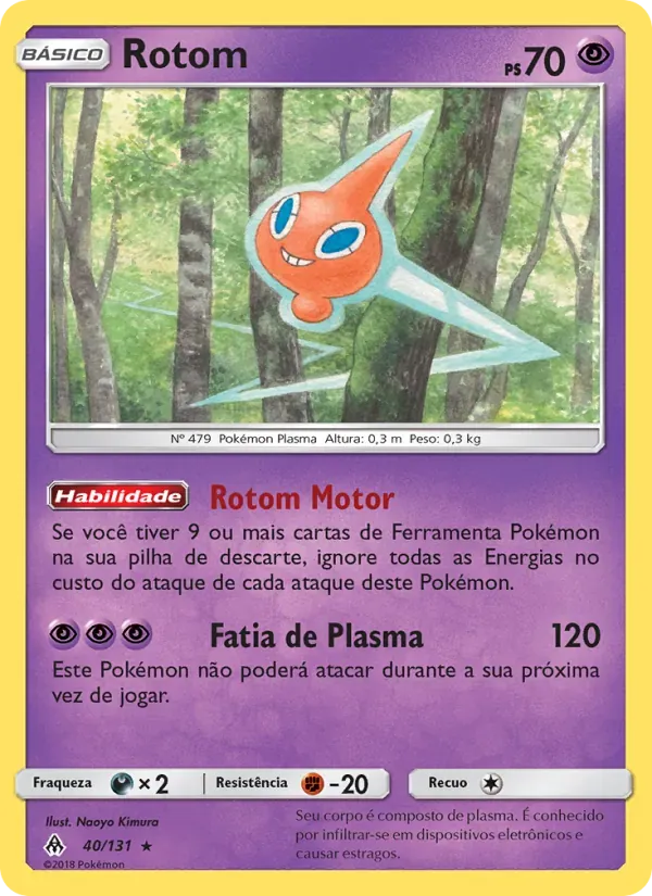 Rotom 40/131 Luz Proibida