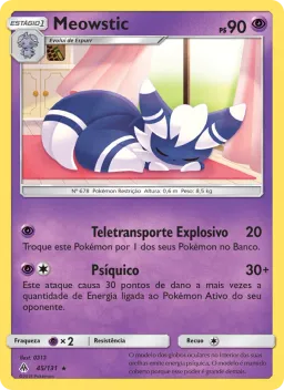 Meowstic 45 Luz Proibida