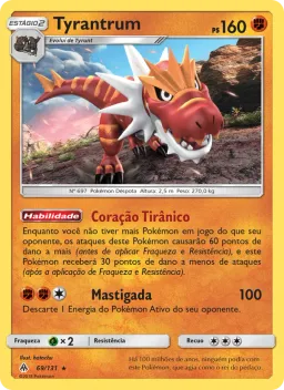 Tyrantrum 69 Luz Proibida