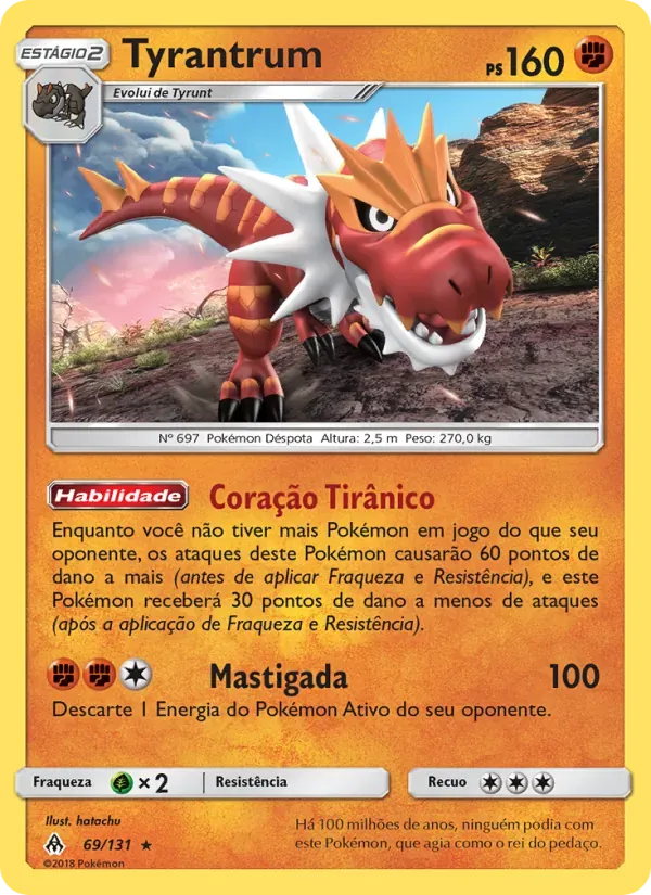 Tyrantrum 69/131 Luz Proibida