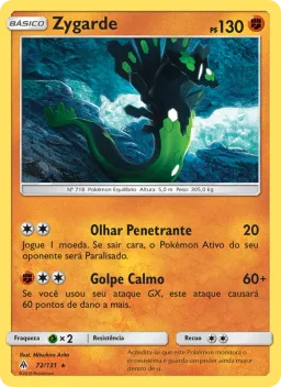 Zygarde 72 Luz Proibida
