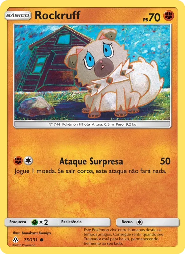 Rockruff 75/131 Luz Proibida