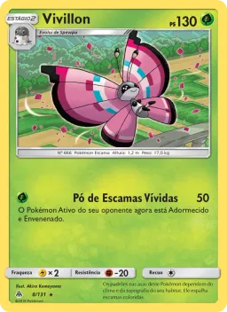 Vivillon 8 Luz Proibida
