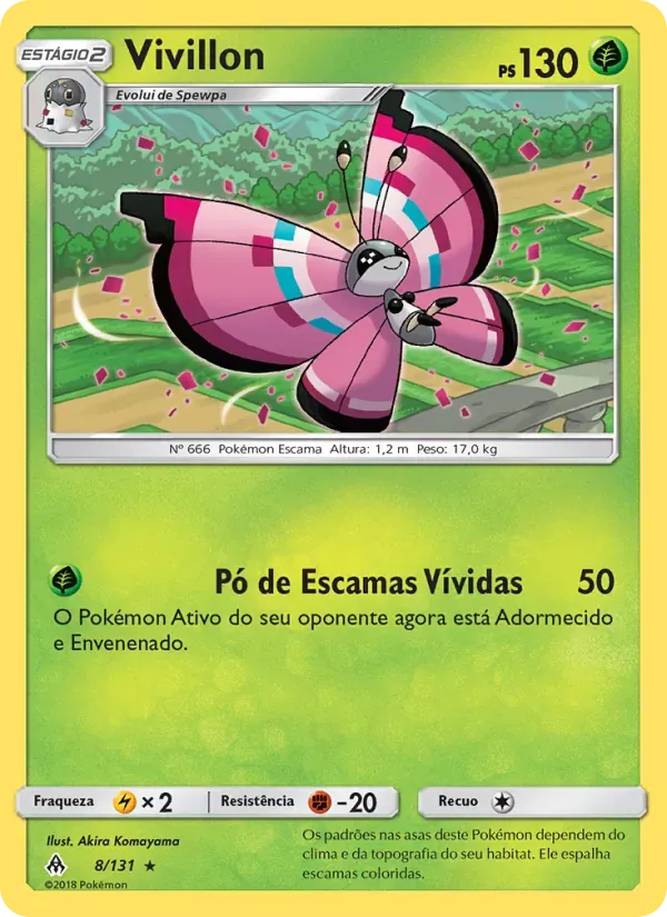 Vivillon 8/131 Luz Proibida