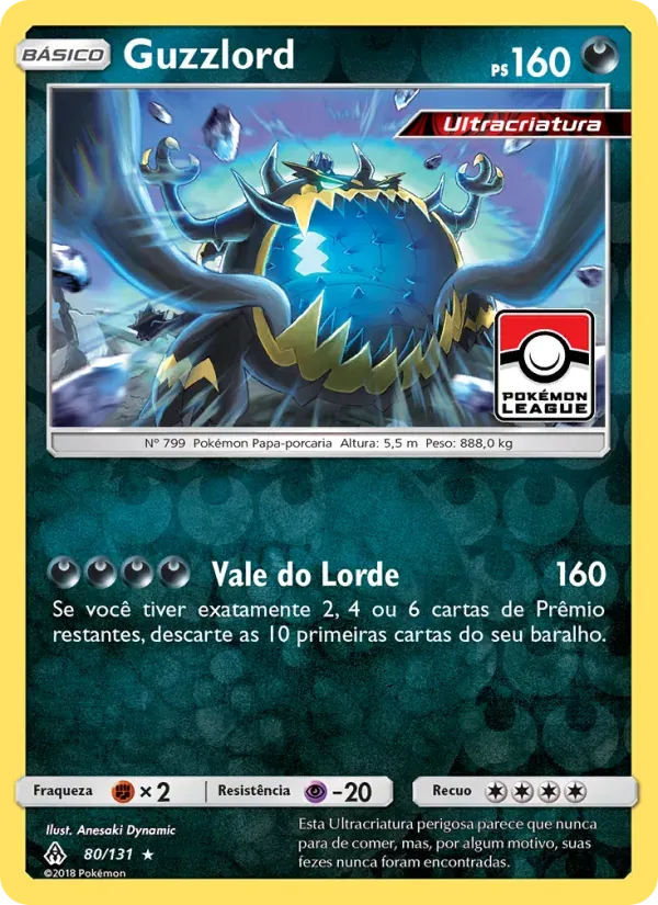 Guzzlord 80/131 Luz Proibida