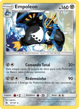 Empoleon 81 Luz Proibida