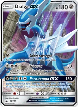 Dialga GX 82 Luz Proibida