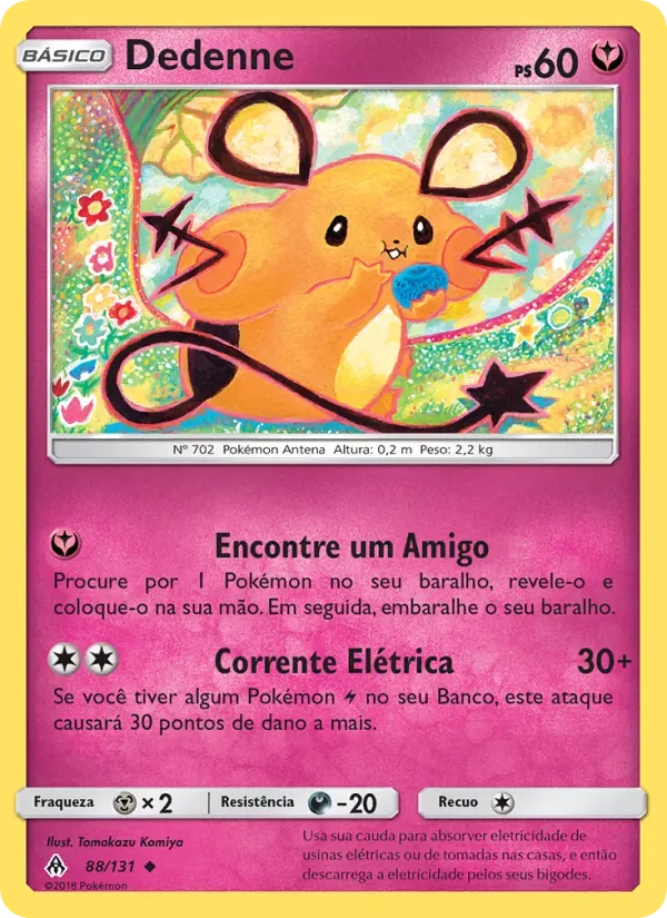 Dedenne 88/131 Luz Proibida