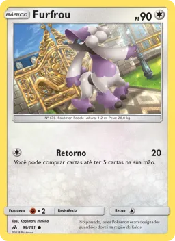 Furfrou 99 Luz Proibida