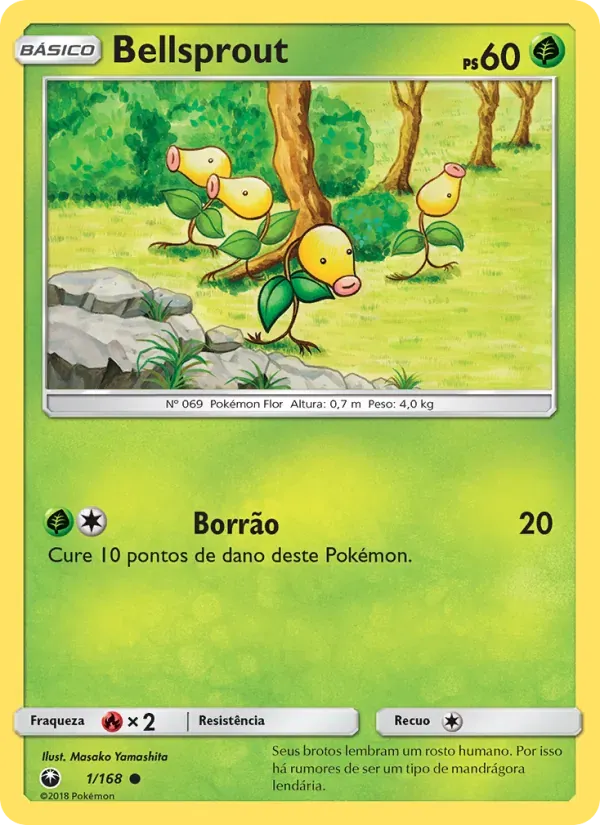 Bellsprout 1/168 Tempestade Celestial