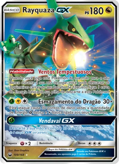 Rayquaza GX 109/168