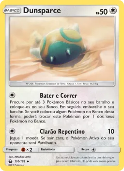 Dunsparce 110 Tempestade Celestial