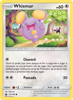 Whismur 116 Tempestade Celestial