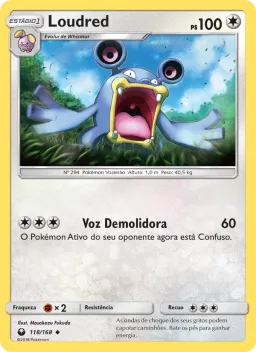 Loudred 118 Tempestade Celestial