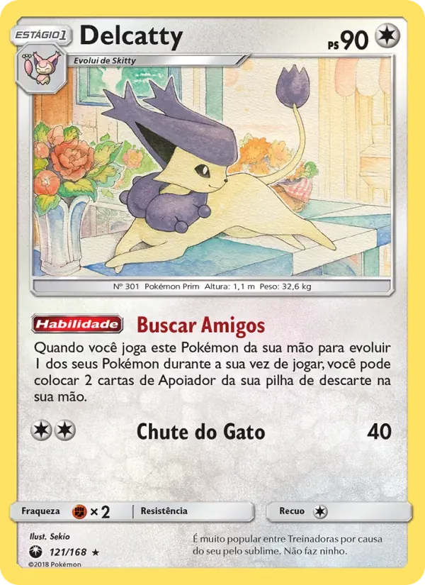 Delcatty 121/168 Tempestade Celestial