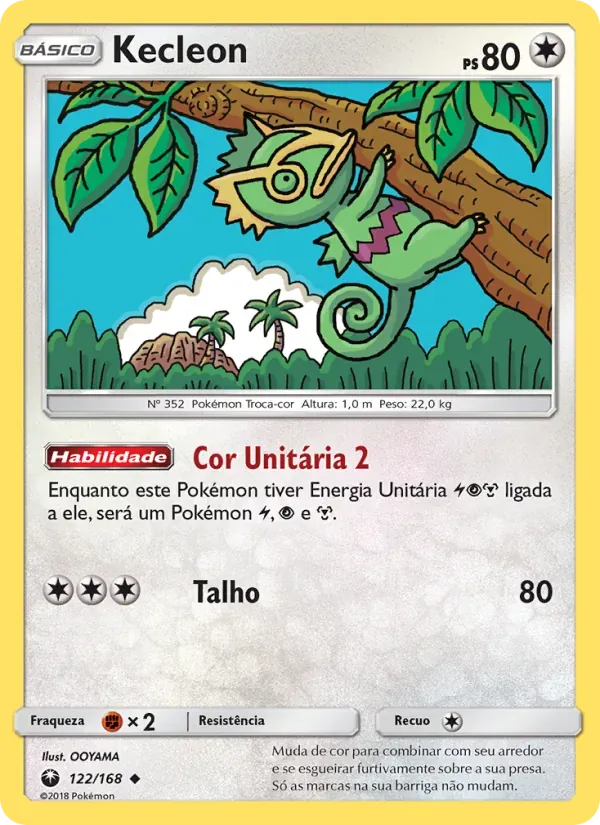 Kecleon 122/168 Tempestade Celestial