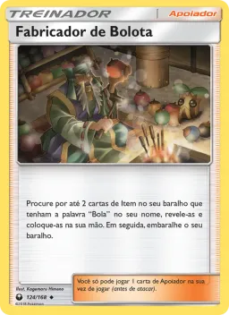 Fabricador de Bolota 124 Tempestade Celestial