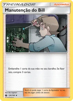 Manutenção do Bill 126 Tempestade Celestial
