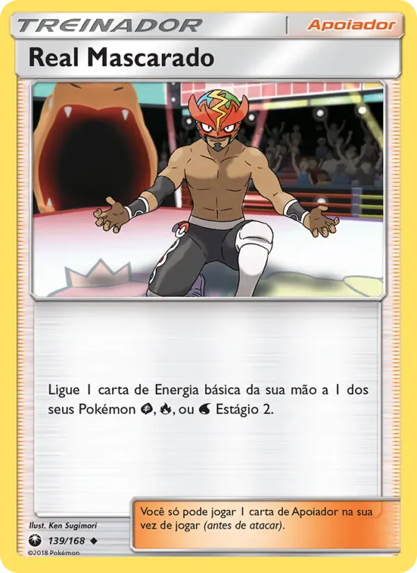 Real Mascarado 139/168 Tempestade Celestial
