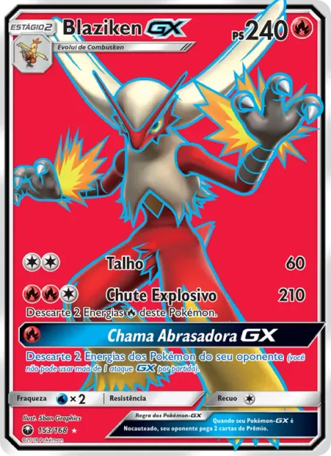 Blaziken GX 153/168