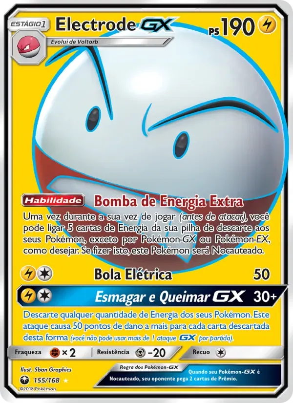 Electrode GX 155/168 Tempestade Celestial
