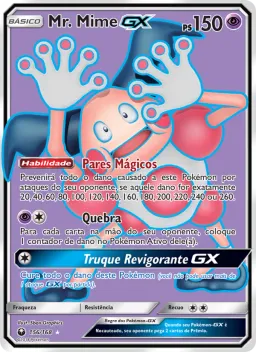 Mr. Mime GX 156 Tempestade Celestial