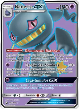 Banette GX 157 Tempestade Celestial