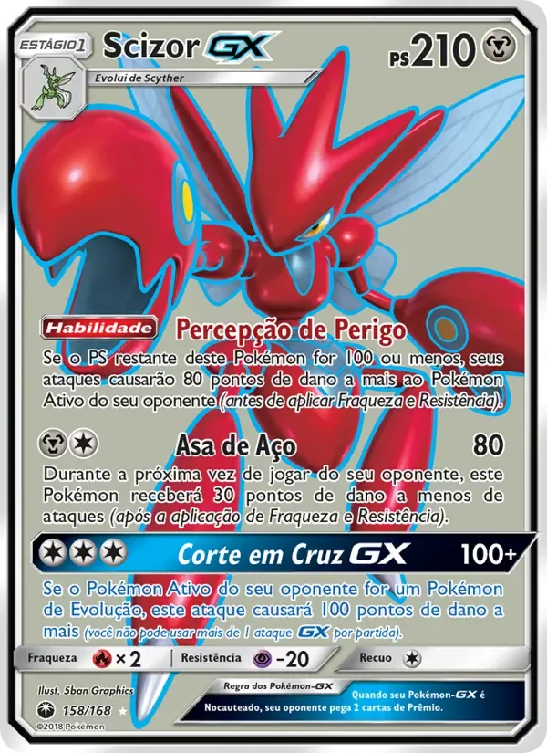 Scizor GX 158/168 Tempestade Celestial