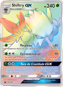 Shiftry GX 169 Tempestade Celestial