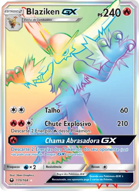 Blaziken GX 170/168