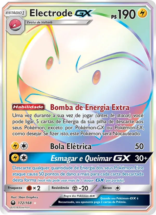 Electrode GX 172/168 Tempestade Celestial