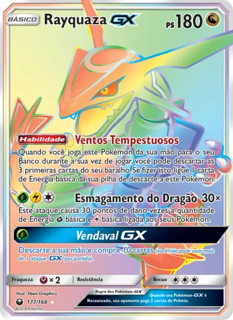 Rayquaza GX 177/168