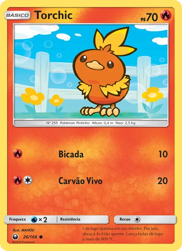 Torchic 26/168 Tempestade Celestial